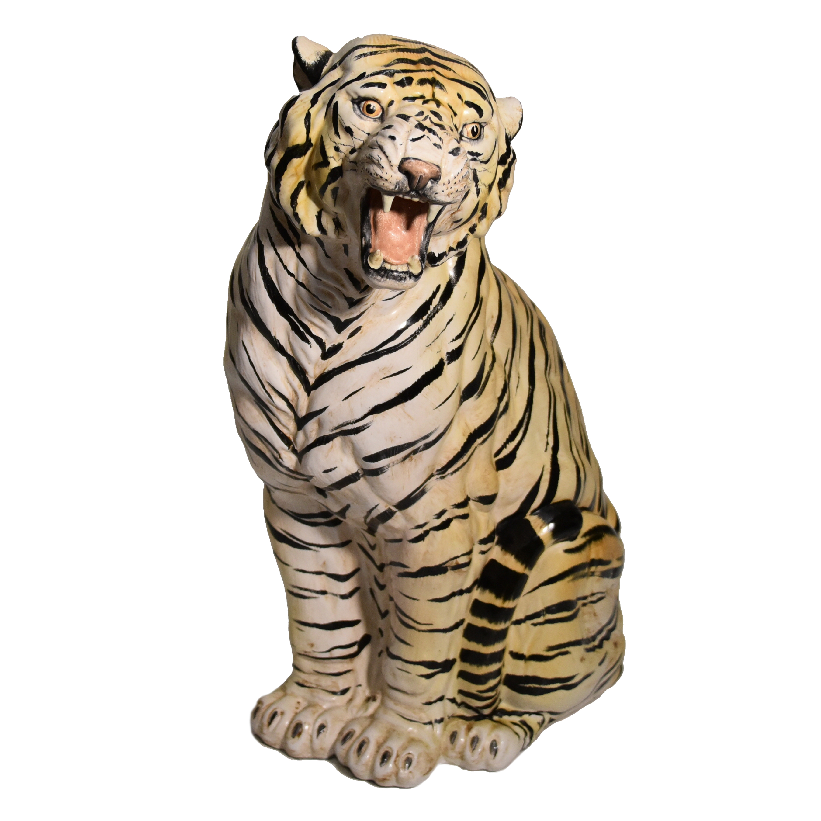 Tigre seduta